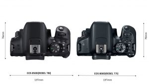 EOS 850D (Rebel T8i / EOS Kiss X10i) body top side