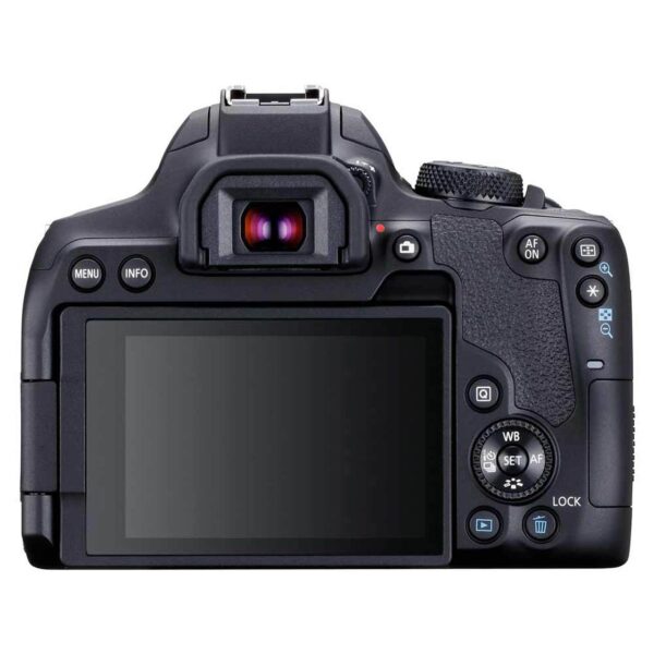 canon eos 850d body only back side