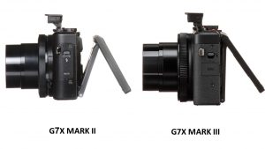 CANON G7XIII WITH G7X II LCD COMPARE