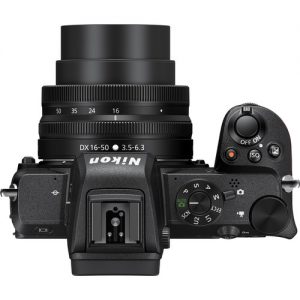 Nikon-Z 50-Mirrorless-Digital-Camera-with-16-50mm- Lens-TOP-SIDE