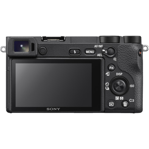 SONY A6500 Mirrorless Digital Camera body only back side