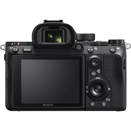 SONY A7R III Mirrorless Digital Camera body only BACK SIDE