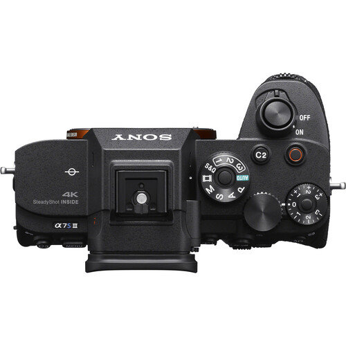 SONY A7S III Mirrorless Digital Camera body only top side