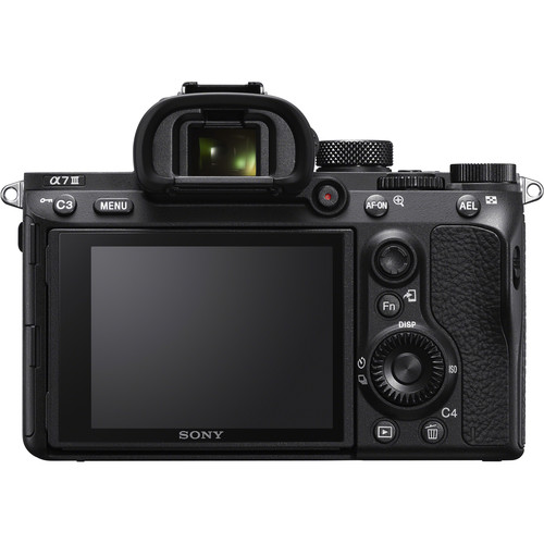 Sony Alpha a7 III Mirrorless Digital Camera with 28-70mm Lens back side