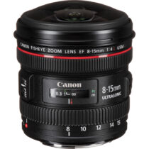 Canon EF 8-15mm f 4L Fisheye USM Lens