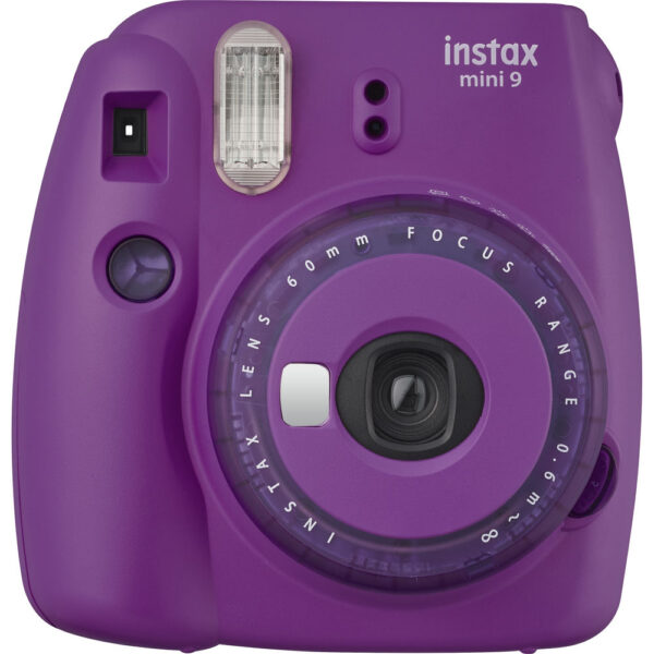 FUJIFILM INSTAX Mini 9 Instant Film Camera (Clear Purple)