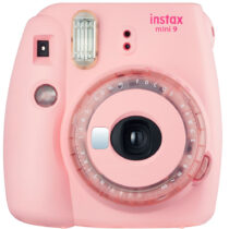 Fujifilm instax mini 9 Instant Film Camera (Clear Pink)