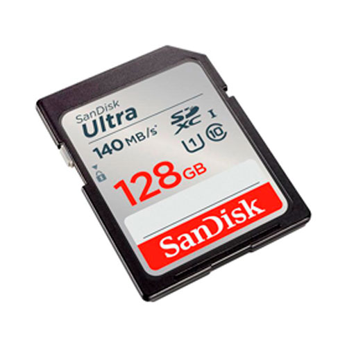 SD Sandisk 128GB 140mbs Ultra 02 1