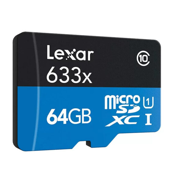 LEXAR Micro SD 633X 64GB 95MBps
