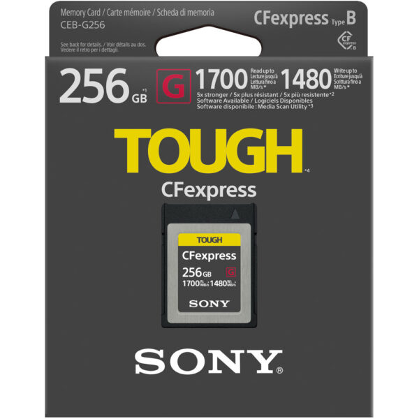 Sony 256GB Cfexpress Tough memory card 02