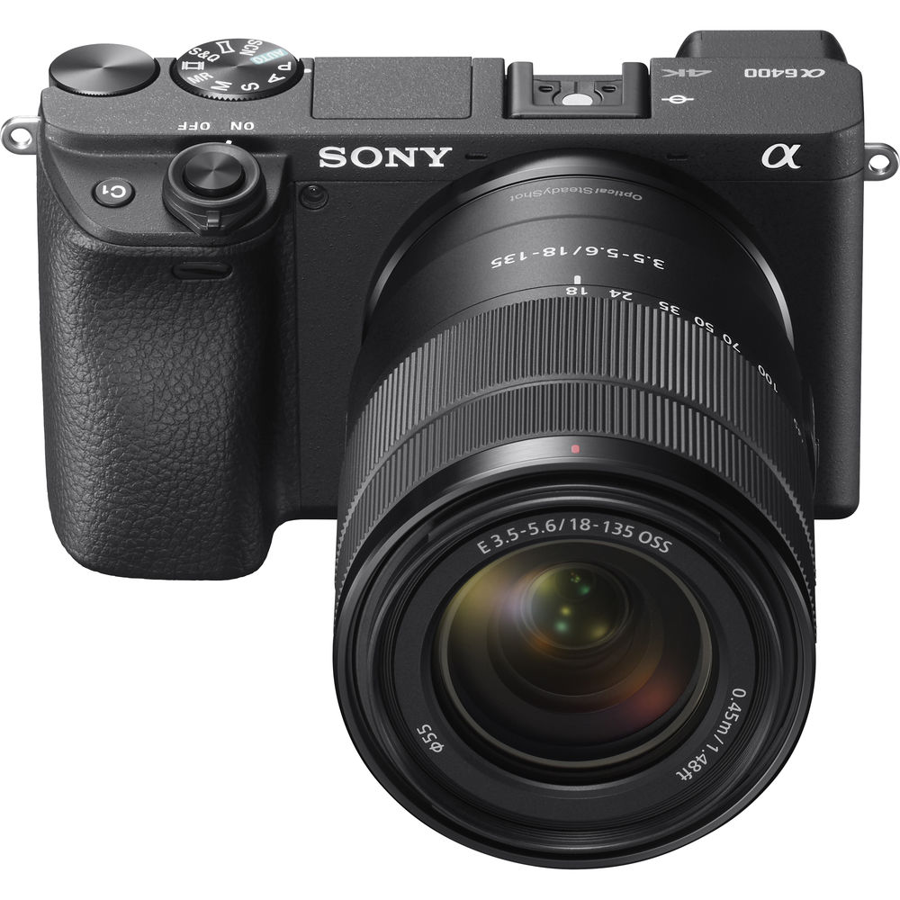 Sony a6400 Mirrorless Camera with 18-135mm Lens