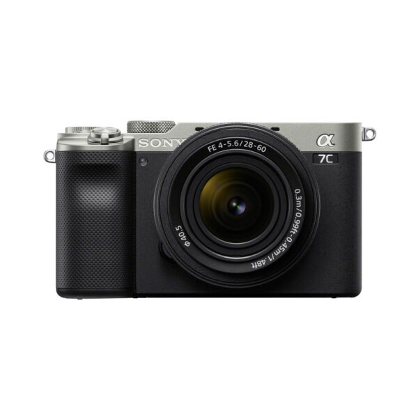 Sony a7C Mirrorless Camera with 28-60mm Lens (Silver)