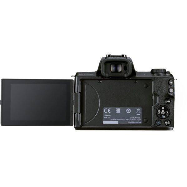 M50 Mark II Mirrorless Camera with 15 45mm 05